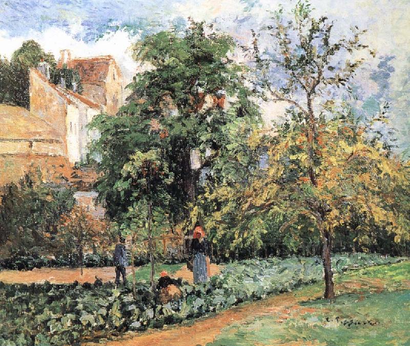 Pang plans Schwarz orchards, Camille Pissarro